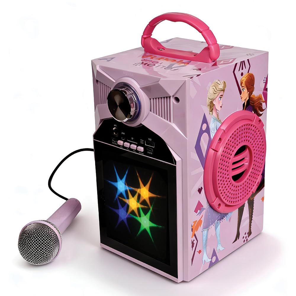 Disney Frozen Led Karaoke Bluetooth Speaker