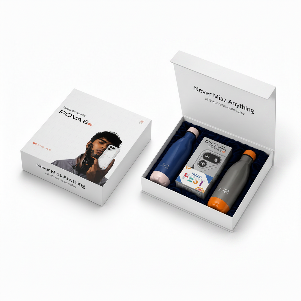 POVA 8 Launch Edition Pre-Book Box