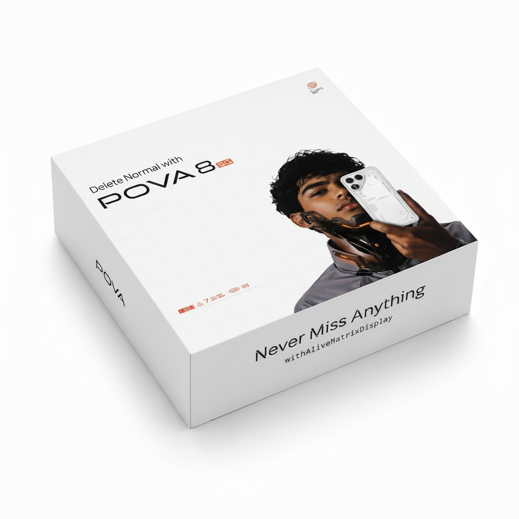POVA 8 Launch Edition Pre-Book Box